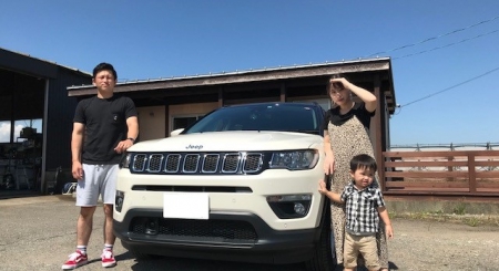 富山県富山市　Y様にジープ・コンパス納車です!