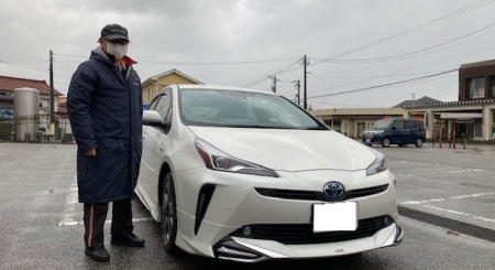 富山県下新川郡朝日町  N様にプリウス納車です!