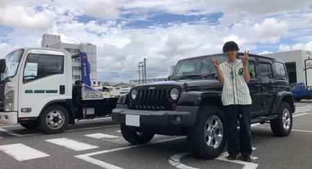 長野県伊那市　S様にラングラー納車です!