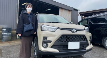 富山県富山市　K様にライズ納車です!