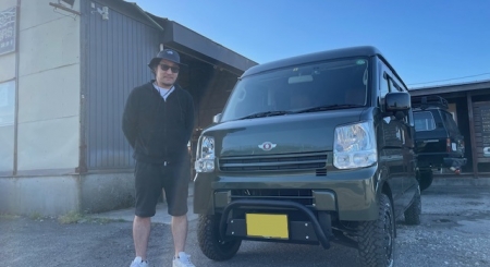 富山県富山市　S様にエブリィバン納車です!