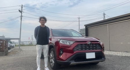 富山県高岡市　K様にRAV4納車です!