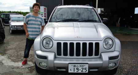 富山県射水市　S様にチェロキー納車です!